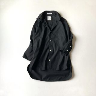 マディソンブルー(MADISONBLUE)の定番人気♡マディソンブルー J.BRADLEY CUFFSHIRT 黒 ブラック(シャツ/ブラウス(長袖/七分))