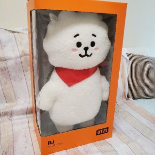 ボウダンショウネンダン(防弾少年団(BTS))のBT21 RJ じゃんぼぬいぐるみ スタンディングドール (キャラクターグッズ)