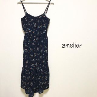 アメリエルマジェスティックレゴン(amelier MAJESTIC LEGON)の美品！amelier マジェスティックレゴン　アース　ザラ(ロングワンピース/マキシワンピース)