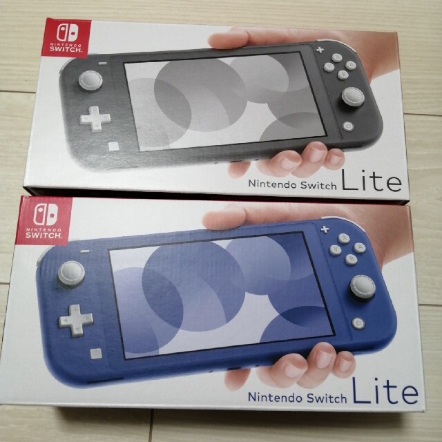 家庭用ゲーム機本体NINTENDO SWITCH LITE グレー　2台