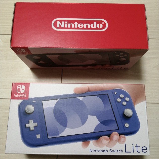 Nintendo switch lite グレー ブルー 本体 ２台セット