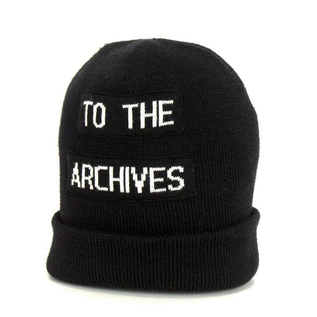 ラフシモンズRAF SIMONS■TO THE ARCHIVESニットキャップ