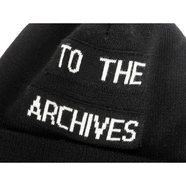 RAF SIMONS(ラフシモンズ)のラフシモンズRAF SIMONS■TO THE ARCHIVESニットキャップ メンズの帽子(ニット帽/ビーニー)の商品写真