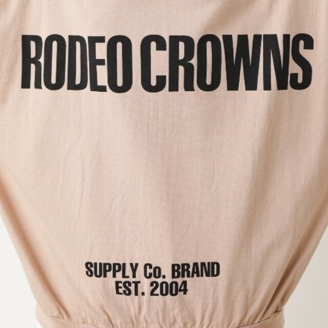 RODEO CROWNS WIDE BOWL(ロデオクラウンズワイドボウル)のロデオ　天竺ZIPパーカー レディースのトップス(パーカー)の商品写真
