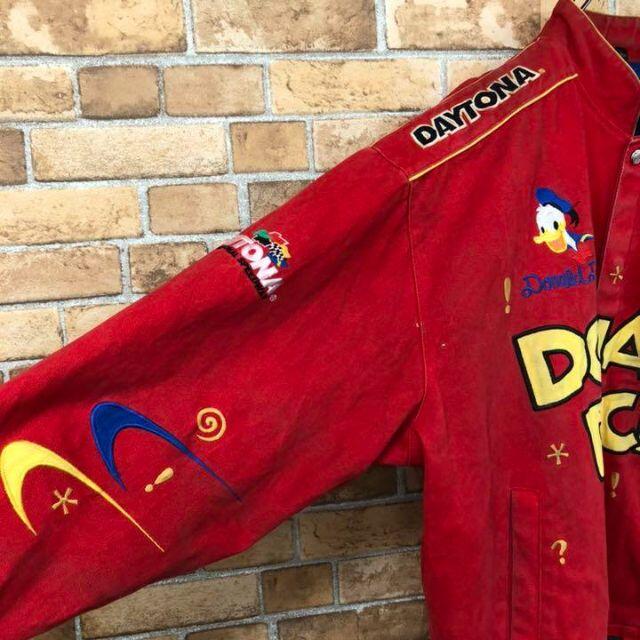 ☆JHデザイン☆ドナルドダック レーシングジャケット ディズニー ☆JHデザイン☆ドナルドダック レーシングジャケット ディズニー