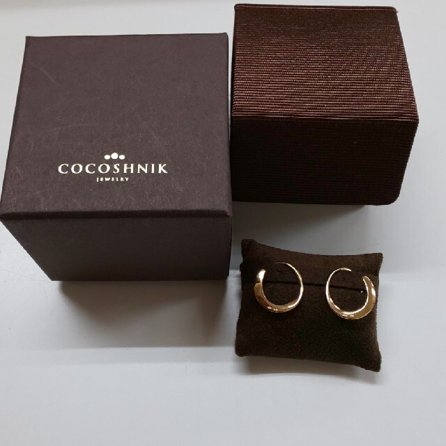 COCOSHNIK(ココシュニック)のcocoshnik k10 ピアス レディースのアクセサリー(ピアス)の商品写真