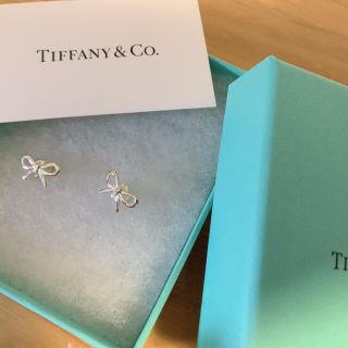 ティファニー(Tiffany & Co.)のTiffany＊リボンピアス＊未使用(ピアス)