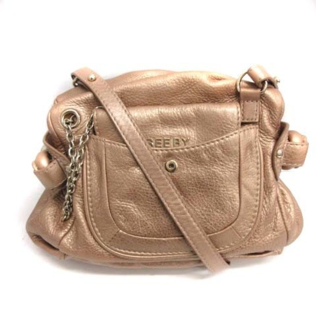SEE BY CHLOE - シーバイクロエ ショルダーバッグ レザー ポーチ付き ベージュ