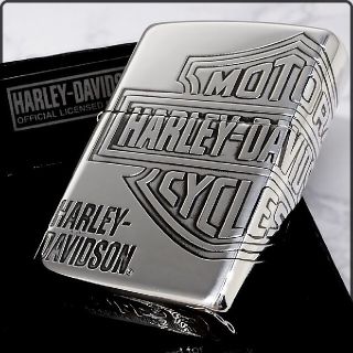 ハーレーダビッドソン(Harley Davidson)の送料無料☆zippo☆HARLEY-DAVIDSON☆ビッグエンブレムS☆ジッポ(タバコグッズ)