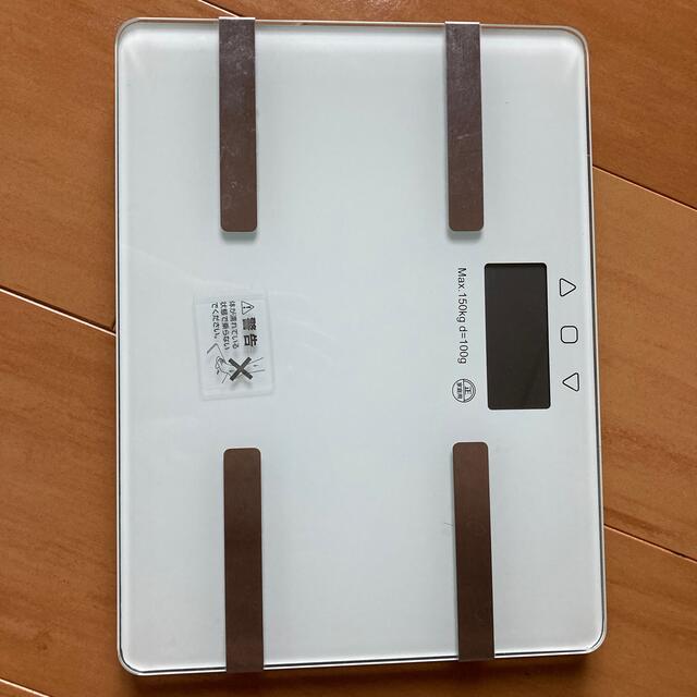 体重計 スマホ/家電/カメラの美容/健康(体重計/体脂肪計)の商品写真