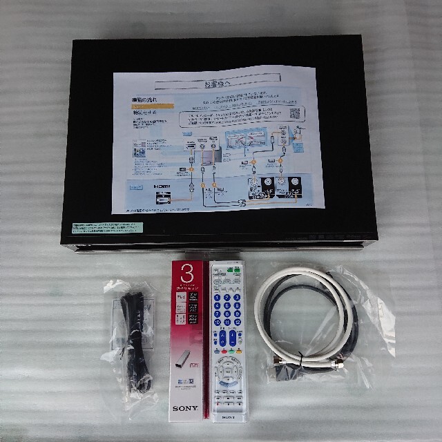 SONY ブルーレイレコーダー BDZ-RS15 美品 点検 動作確認清掃済