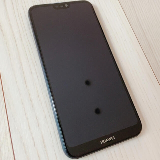 HUAWEI(ファーウェイ)のHUAWEI P20 Lite SIMフリー中古（本体のみ） スマホ/家電/カメラのスマートフォン/携帯電話(スマートフォン本体)の商品写真