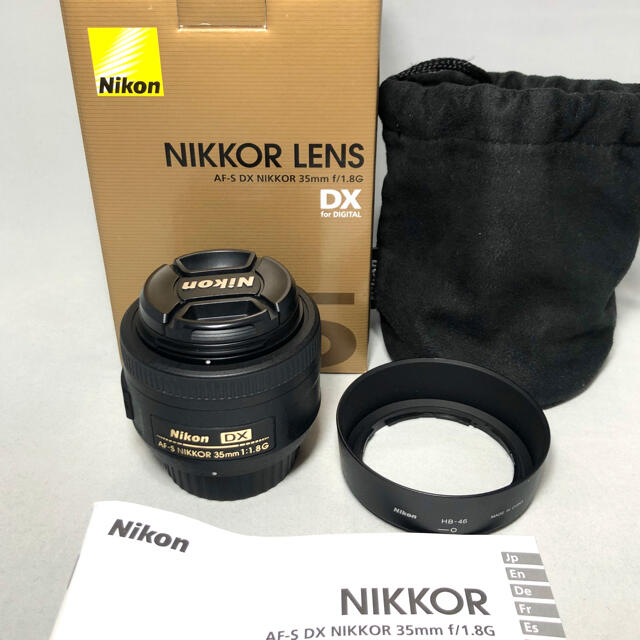 Nikon ニコン AF-S DX 35mm f/1.8G 美品 【SEAL限定商品】 8109円 www ...