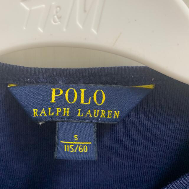 POLO RALPH LAUREN(ポロラルフローレン)のPOLO Tシャツ115 キッズ/ベビー/マタニティのキッズ服女の子用(90cm~)(Tシャツ/カットソー)の商品写真