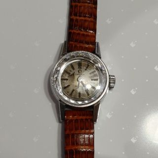 オメガ(OMEGA)のOMEGA オメガ 時計 レディース デビル カットガラス 手巻　ジャンク品 (腕時計)