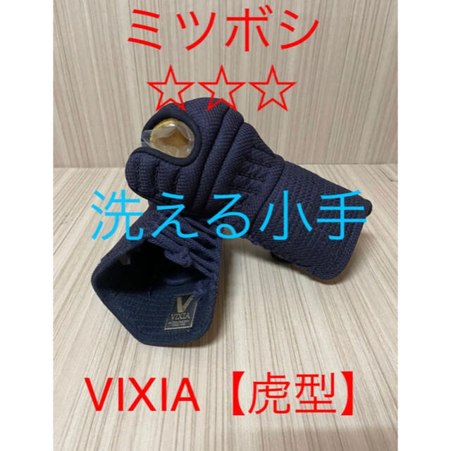 剣道　洗える小手　ミツボシ　VIXIA 虎　サイズ有　新品　小手　面　垂　胴　袴