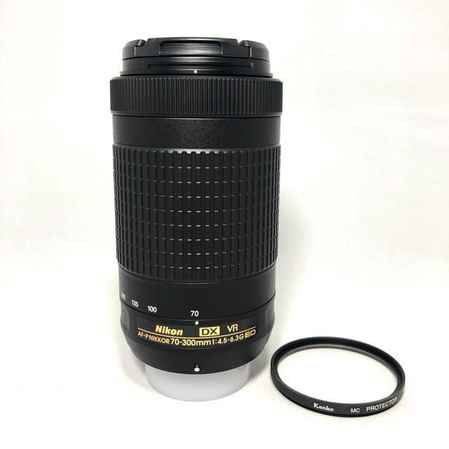 Nikon AF-P DX 70-300 f/4.5-6.3G ED VR 美品レンズ(ズーム) - レンズ ...