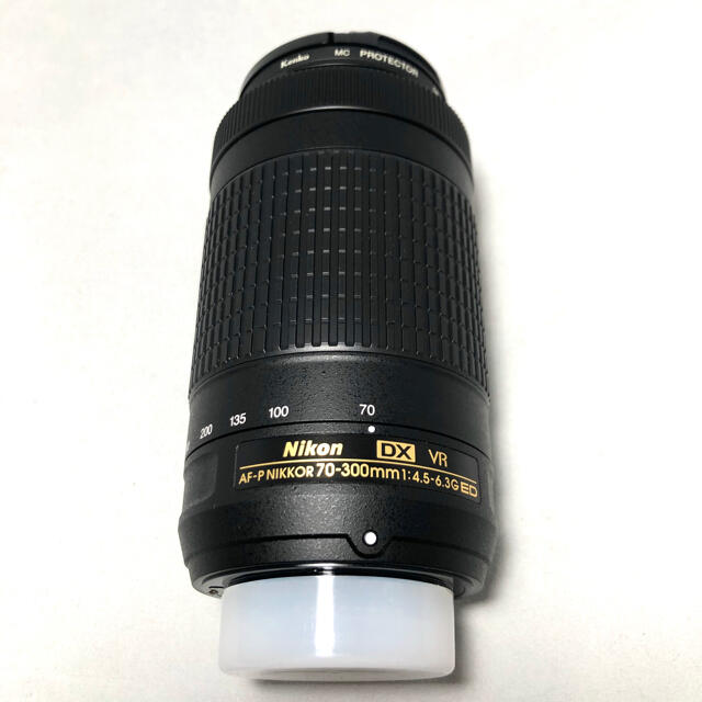 Nikon(ニコン)のNikon AF-P DX 70-300 f/4.5-6.3G ED VR 美品 スマホ/家電/カメラのカメラ(レンズ(ズーム))の商品写真