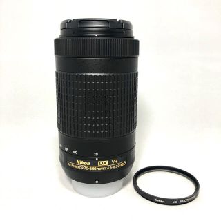 ニコン(Nikon)のNikon AF-P DX 70-300 f/4.5-6.3G ED VR 美品(レンズ(ズーム))