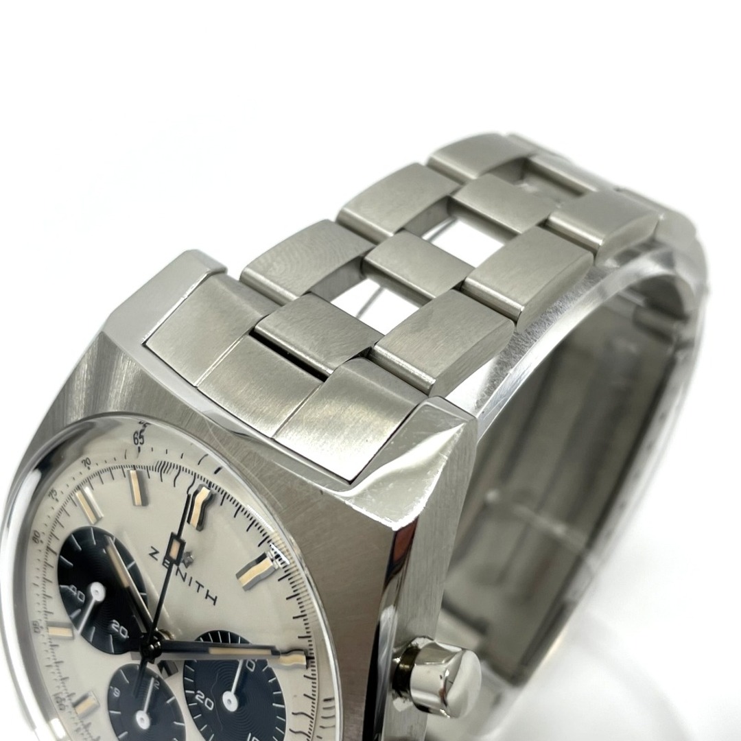 ZENITH(ゼニス)のゼニス ZENITH リバイバルA384 3.L384.400 ルパン三世 2ndエディション 日本限定200本 クロノマスター 腕時計 SS シルバー 新品同様 メンズの時計(腕時計(アナログ))の商品写真