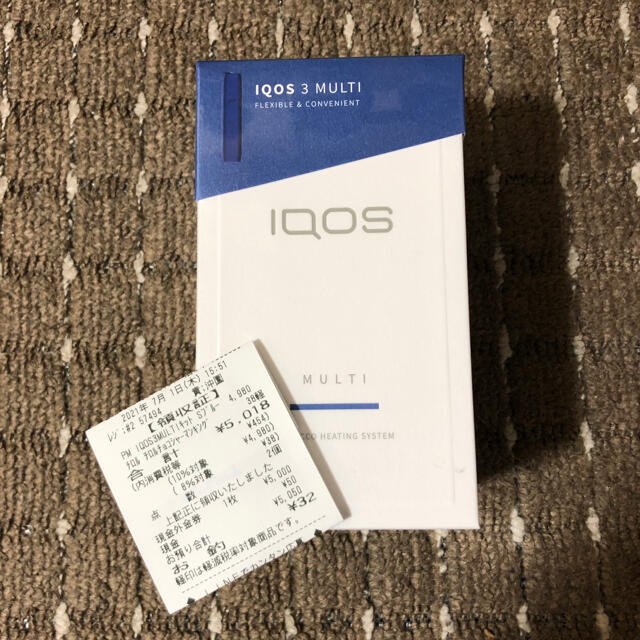 iQOS3 ステラブルー 新型アイコス   新品 未開封 未登録