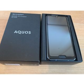 ★AQUOS SH-M09（ディープホワイト）5.2インチ SIMフリー64GB(スマートフォン本体)