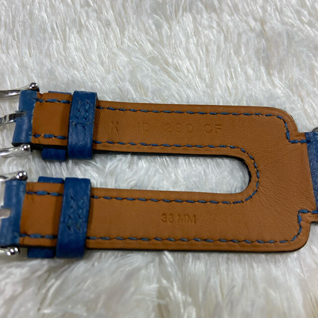 Hermes(エルメス)の廃盤レア エルメス アップルウォッチ ダブルバックル ベルト メンズの時計(レザーベルト)の商品写真