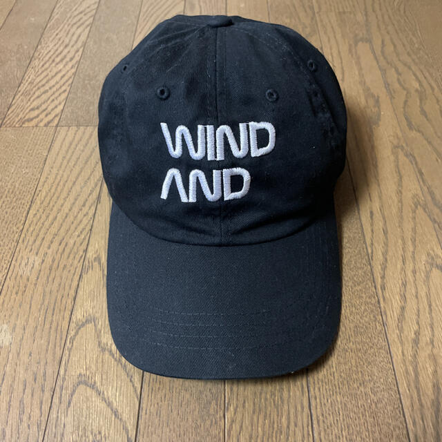 ウィンダンシー WINDANDSEA キャップ 黒