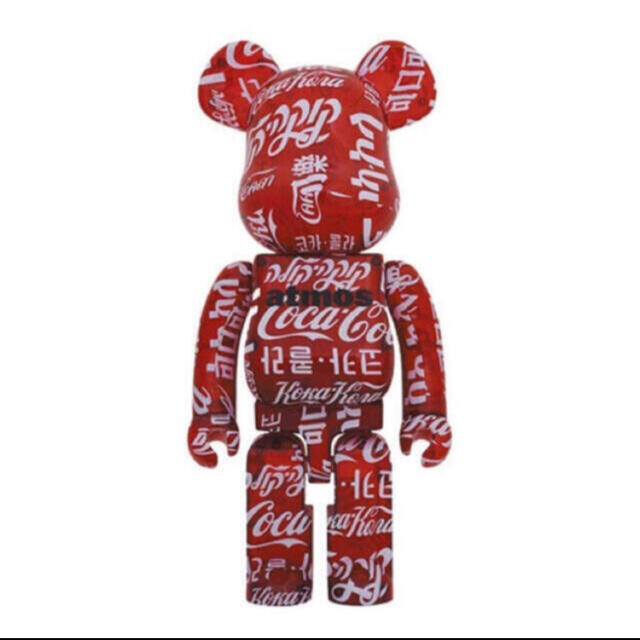 MEDICOM TOY - BE@RBRICK atmos × Coca-Cola CLEAR RED