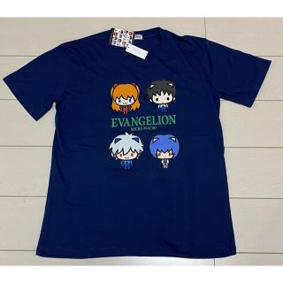 サンリオ(サンリオ)のエヴァンゲリオン ミクロマクロ  サンリオ　半袖Tシャツ　LL(Tシャツ/カットソー(半袖/袖なし))