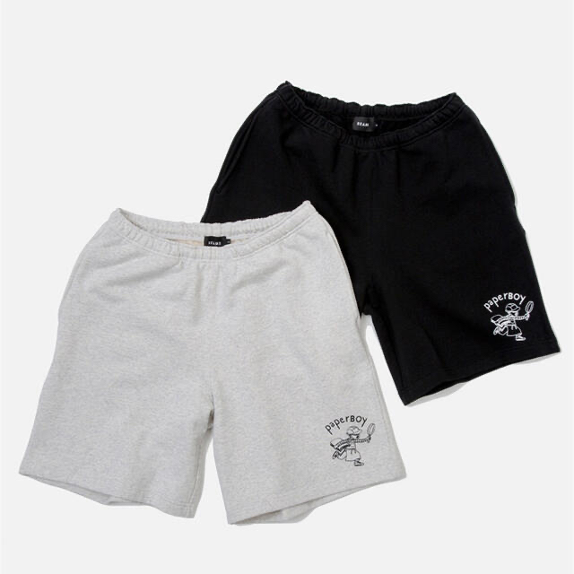 BEAMS(ビームス)のpaperboy beams shorts  black Mサイズ メンズのパンツ(ショートパンツ)の商品写真