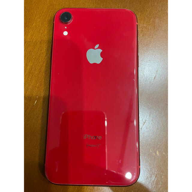 iPhone XR RED 128 GB auモデル本体 1