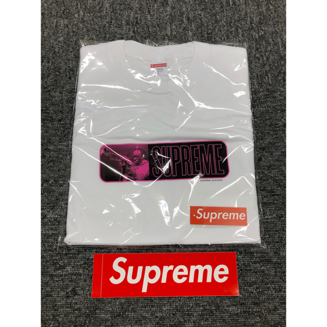 Supreme Miles Davis Tee マイルスデイビス 白