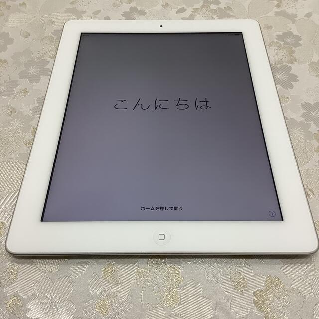 新発売の Apple iPad第四世代　A1458　容量16GB　初期化済み　シルバー - タブレット
