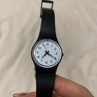 スウォッチ(swatch)のスウォッチ　swatch ジャンク品　ブラック　ラバー　インポート (腕時計)