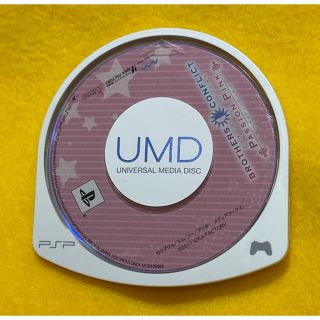 プレイステーションポータブル(PlayStation Portable)のブラザーズコンフリクト　パッションピンク　PSPソフト　ケース無し(携帯用ゲームソフト)