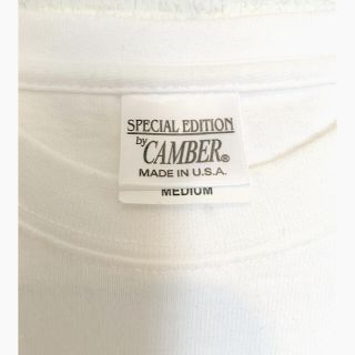 チャンピオン(Champion)の【お値下げ中】CAMBER MEDIUM 白Tシャツ(Tシャツ(半袖/袖なし))