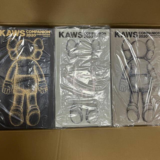 新品 Kaws Companion 2020 3色セット