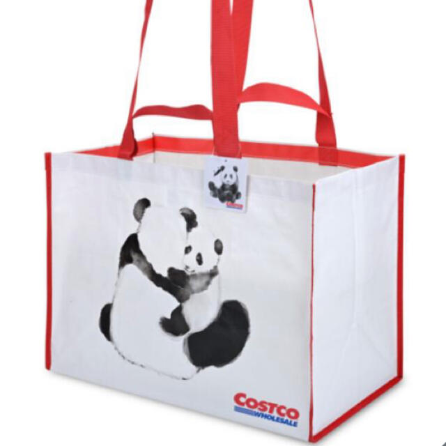 コストコ(コストコ)の【新品】コストコ 台湾 ショッピングバッグ パンダ　 1枚 レディースのバッグ(エコバッグ)の商品写真
