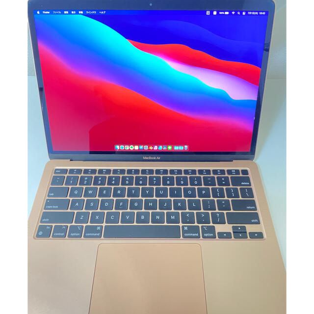 Apple - MacBook Air M1 512GB 16GB ゴールド USキーボード