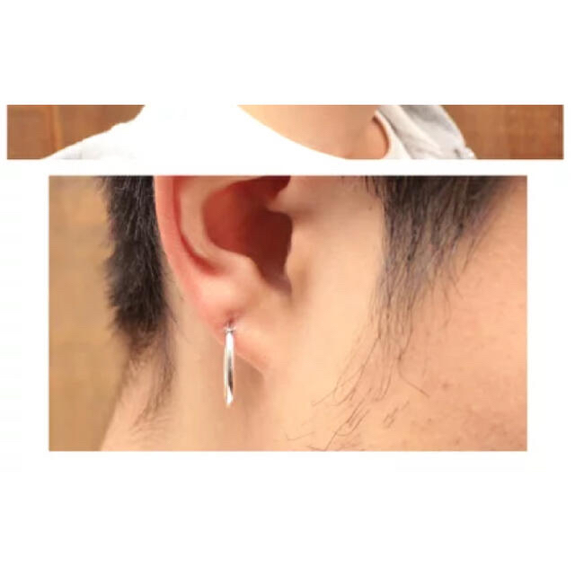 VIVIFY(ビビファイ)の新品未使用 VIVIFY ビビファイ Hoop Pierce 片耳分 メンズのアクセサリー(ピアス(片耳用))の商品写真