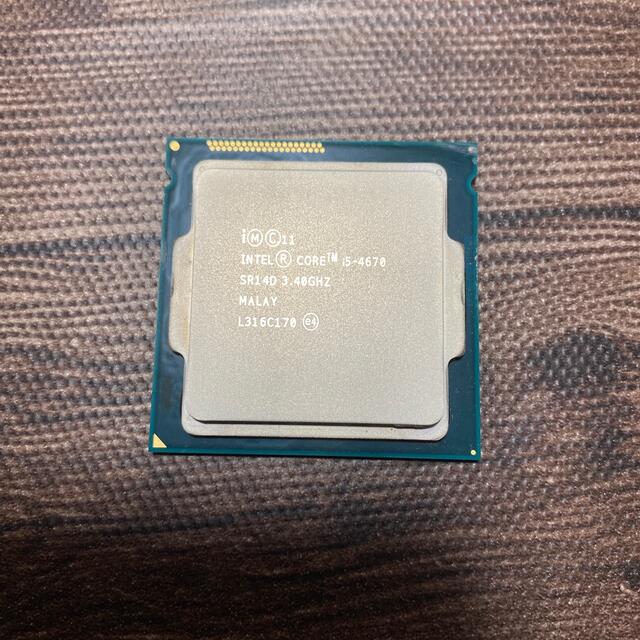 intel Core i5-4670 3.4GHz  インテル