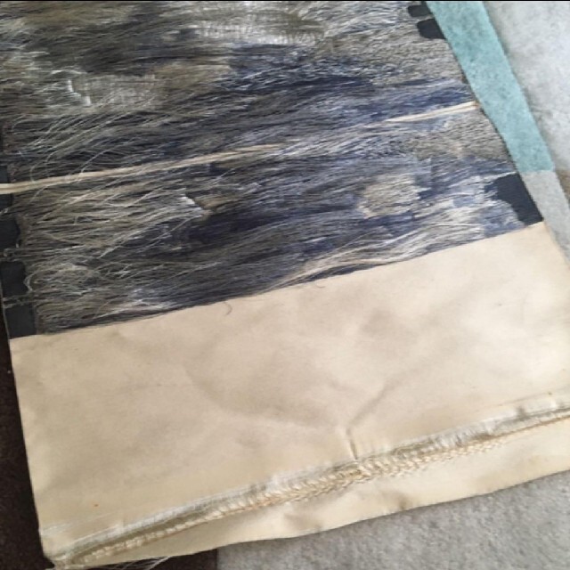 正絹　平安絵巻　31x58cm ハンドメイドの素材/材料(生地/糸)の商品写真