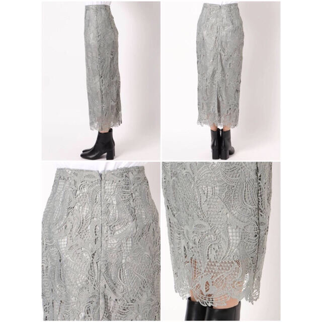 MERCURYDUO(マーキュリーデュオ)のマーキュリーデュオ　ハイウエストタイトスカート　ホワイト　Sサイズ レディースのスカート(ロングスカート)の商品写真
