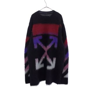 オフホワイト(OFF-WHITE)のOFF-WHITE オフホワイト 長袖セーター(ニット/セーター)