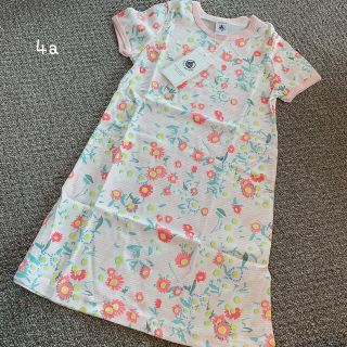 プチバトー(PETIT BATEAU)のoutlet プチバトー 半袖ナイトドレス 4a(パジャマ)