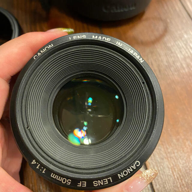 Canon(キヤノン)のカメラレンズ　canon スマホ/家電/カメラのカメラ(レンズ(単焦点))の商品写真