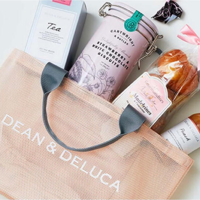 ????DEAN&DELUCA 2021年Summer限定メッシュトート2点セットレディース