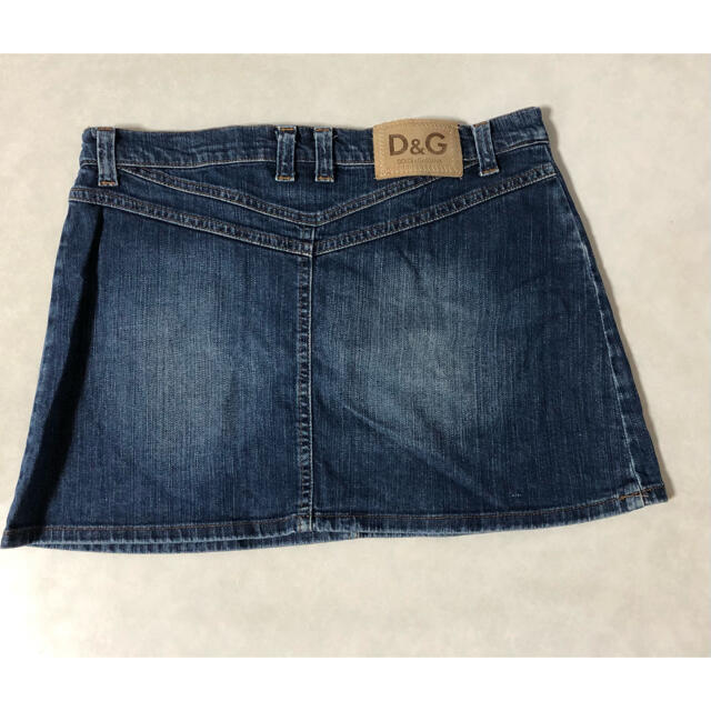 D&G(ディーアンドジー)のUSED【D &G】ドルチェ　アンド　ガッバーナ　ドルガバ　デニム　スカート レディースのスカート(ミニスカート)の商品写真