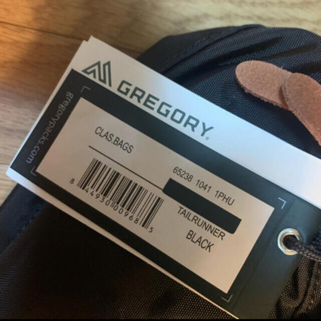 Gregory(グレゴリー)の【新品未使用】GREGORY グレゴリー　テールランナー　黒 メンズのバッグ(ウエストポーチ)の商品写真